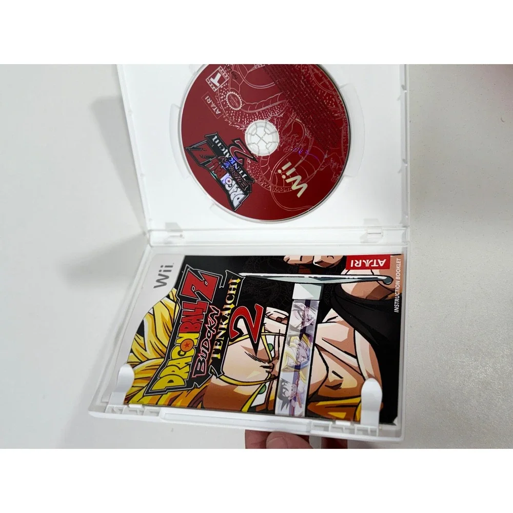 Dragon Ball‎ Z Budokai Tenkaichi 2 Nintendo Wii Game Complete CIB Atari Spike
